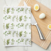 6 FRISCHE HERBS Küchentücher (alles vorhanden) (Viertel Falte)