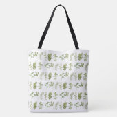 6 FRISCHE HERBS Schultertasche - groß Tasche (Rückseite)
