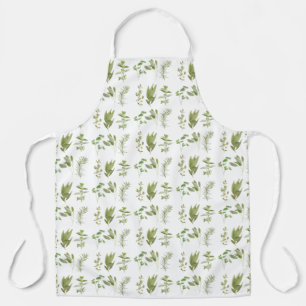 6 FRISCHE HERBS-Schürze (Großdruck) Schürze