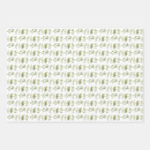 6 FRISCHES HERBS Flachpapier Geschenkpapier Set (Vorderseite 3)