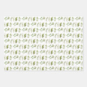 6 FRISCHES HERBS Flachpapier Geschenkpapier Set (Vorderseite 2)