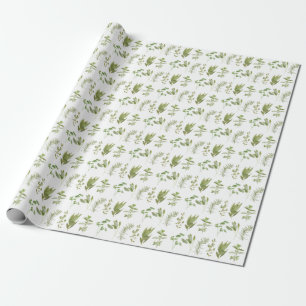 6 FRISCHES HERBS Wrapping Paper Geschenkpapier