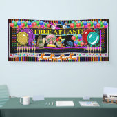 6 Fuß GRATIS AUF LETZTES Banner (Messe)