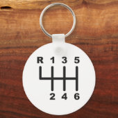 6-Gang-Gate Schlüsselanhänger (Vorderseite)