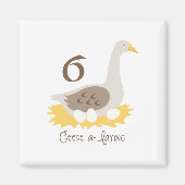 6 Gänse A-Lay Magnet (Vorne)