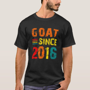 6. Geburtstag 6 Jahre alte Ziege seit 2016 T-Shirt