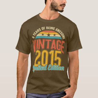 6. Geburtstag 6 Jahre Phantastisch 2015 T-Shirt