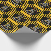 6. Geburtstag Bau Geschenkpapier (Ecke)