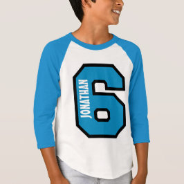 6. Geburtstag Boy Sports Number Five Years A03A T-Shirt