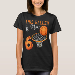 6. Geburtstag des Basketballs T-Shirt
