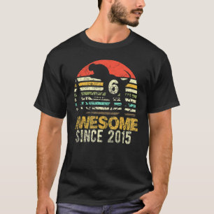 6. Geburtstag Dinosaurier 6 Jahre Junge Kinder Pha T-Shirt