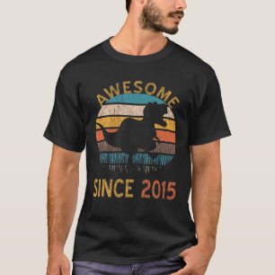 6. Geburtstag Dinosaurier 6 Jahre Junge Phantastis T-Shirt