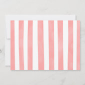 6. Geburtstag Einhorn Foto Einladung (Rückseite)