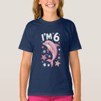 6. Geburtstag Feiere Sechs Jahre Kinder T-Shirt