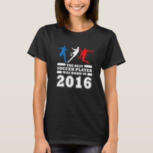 6. Geburtstag Fußball 6 Jahre alter Fußballspieler T-Shirt