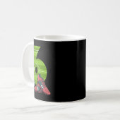 6 Geburtstag Fußball Erster Geburtstag Fußll Kinde Kaffeetasse (Vorderseite Links)