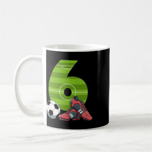 6 Geburtstag Fußball Erster Geburtstag Fußll Kinde Kaffeetasse