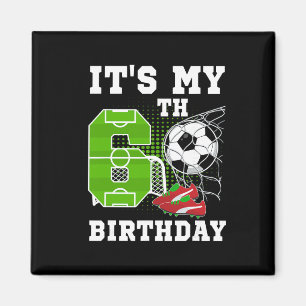 6. Geburtstag Geburtstagsfeier Mein 6. Geburtstag Magnet
