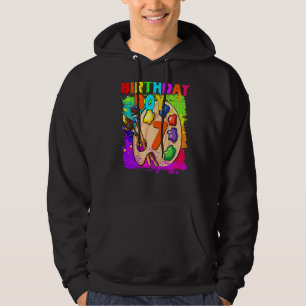 6. Geburtstag Junge Malerei B Tag 6 Jahre alt Part Hoodie