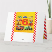 6. Geburtstag Karte (Rückseite)