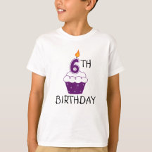 6. Geburtstag Kinder T - Shirt