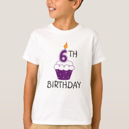 6. Geburtstag Kinder T - Shirt