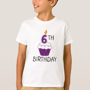 6. Geburtstag Kinder T - Shirt