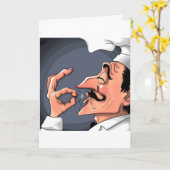 6. Geburtstag Koch Karte (Gelbe Blume)