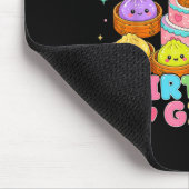 6. Geburtstag Mädchen kawaii Dumpling Anime Geburt Mousepad (Ecke)