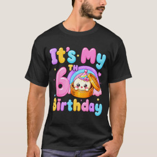 6. Geburtstag Mädchen kawaii Klöße Anime Geburtsta T-Shirt
