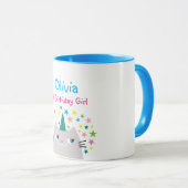 6. Geburtstag Mädchen Name Tasse (VorderseiteRechts)