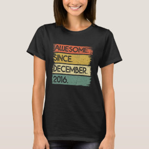 6. Geburtstag Phantastisch seit Dezember 2016 6 Ja T-Shirt