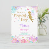 6. Geburtstagsfeier Party Einladung (Stehend Vorderseite)