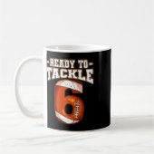 6. Geburtstagsfußball Kaffeetasse (Links)