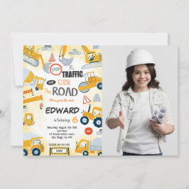 6. Geburtstagsgebäude Foto Einladung