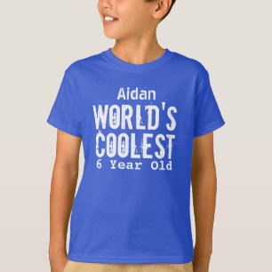 6. Geburtstagsgeschenk der Coolsten 6-jährigen V1 T-Shirt