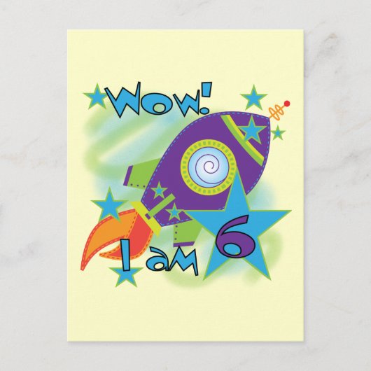 6. Geburtstagsgeschenke und Geschenke Postkarte (Vorderseite)