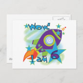 6. Geburtstagsgeschenke und Geschenke Postkarte (Vorne/Hinten)