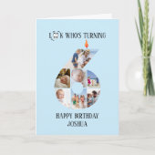 6. Geburtstagskarte Karte (Vorderseite)