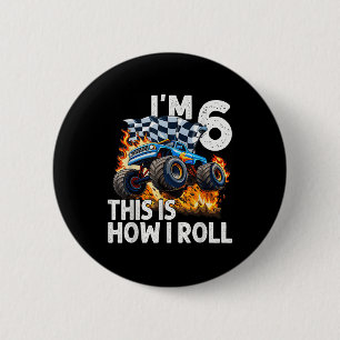 6. Geburtstagskinder im 6. Jubiläum So Roll ich Mo Button