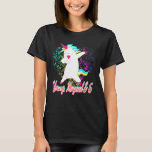 6. Geburtstagsoutfit Dabbing Unicorn Young Magical T-Shirt