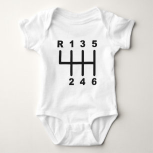 6 Geschwindigkeits-Schiebetor Baby Strampler