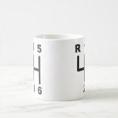 6 Geschwindigkeits-Schiebetor Kaffeetasse (Mittel)