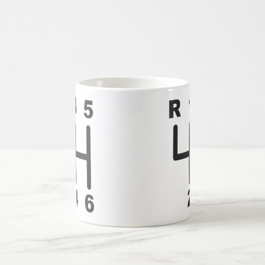 6 Geschwindigkeits-Schiebetor Kaffeetasse (Mittel)