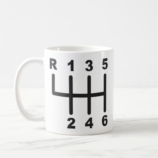 6 Geschwindigkeits-Schiebetor Kaffeetasse (Links)