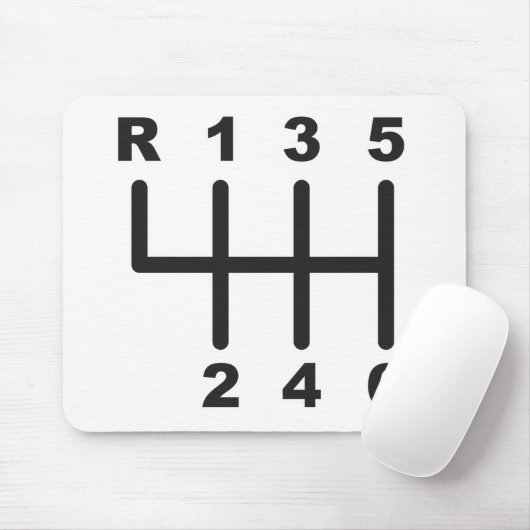 6 Geschwindigkeits-Schiebetor Mousepad (Mit Mouse)