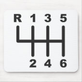6 Geschwindigkeits-Schiebetor Mousepad (Vorne)