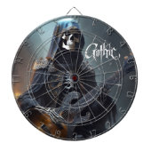 #6 Gothic Spaß  Dartscheibe (vorne)