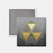 6. Grad: Intimer Sekretär Magnet (Vorderseite/Rückseite)