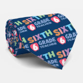 6. Grad-Lehrer-Krawatte Krawatte (Gerollt)